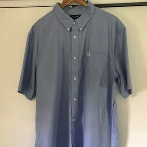 Fred Perry button down short sleeve shirt
